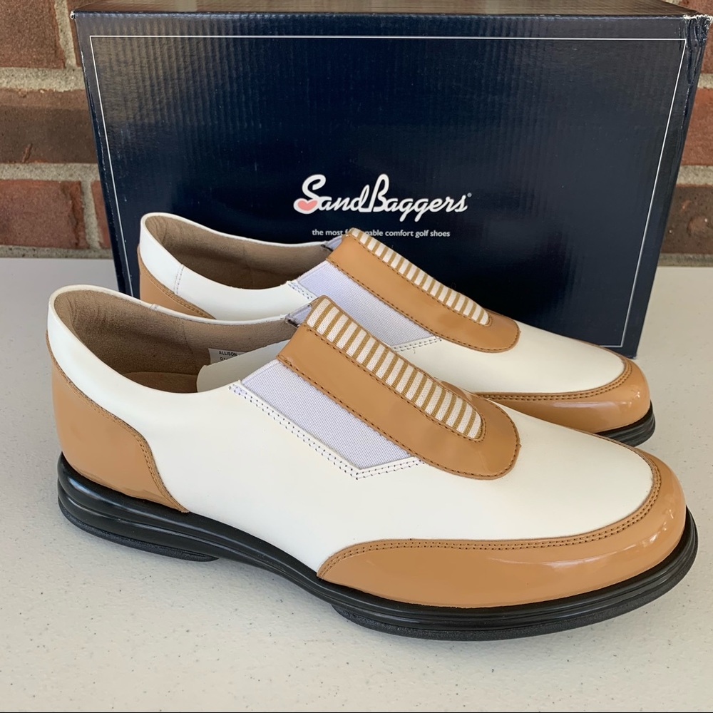 Sandbaggers Allison Ginger Women's Golf Shoes